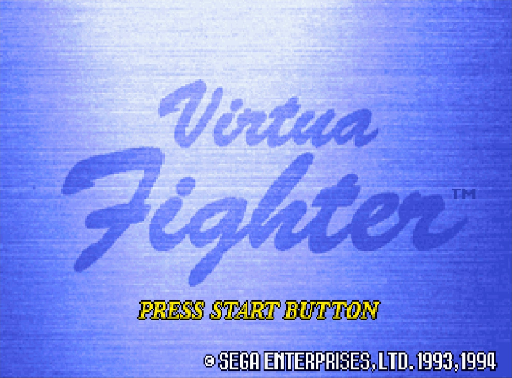 VR 快打 Virtua Fighter SEGA 3D